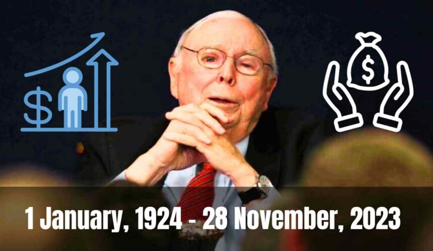 Charlie Munger Leaves Behind $2.6 Billion Fortune Rooted in Midwestern Sensibilities