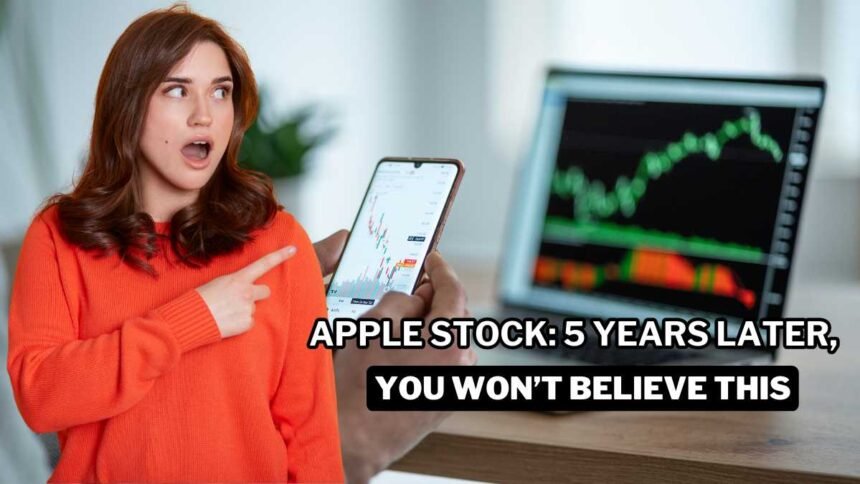 If You Had Invested $10,000 in Apple Stock (NASDAQ AAPL) 5 Years Ago, Here's How Much You Would Have Today