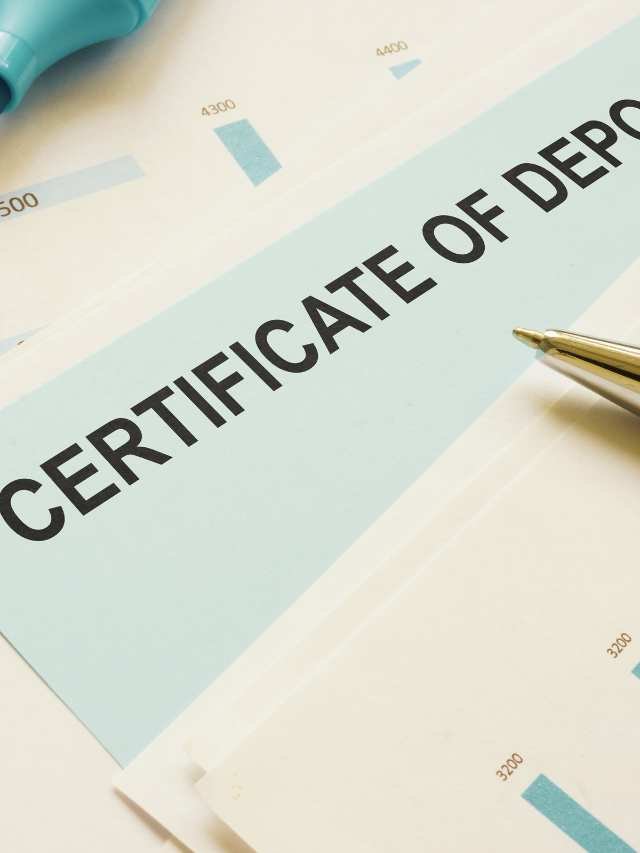 certificate of deposit account